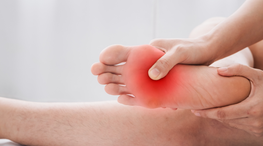 Foot cramps relief