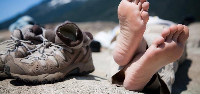 hiking foot care